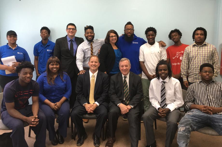 July 22, 2016 - Senator Durbin visited Lawndale Christian Legal Center to learn more about their restorative justice initiatives